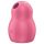 Satisfyer Pro To Go 1 - Oplaadbare luchtdruk clitoris stimulator (rood)
