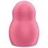Satisfyer Pro To Go 1 - Oplaadbare luchtdruk clitoris stimulator (rood)