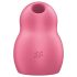 Satisfyer Pro To Go 1 - Oplaadbare luchtdruk clitoris stimulator (rood)