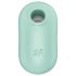 Satisfyer Pro To Go 2 - oplaadbare luchtdruk clitorisstimulator - mintgroen