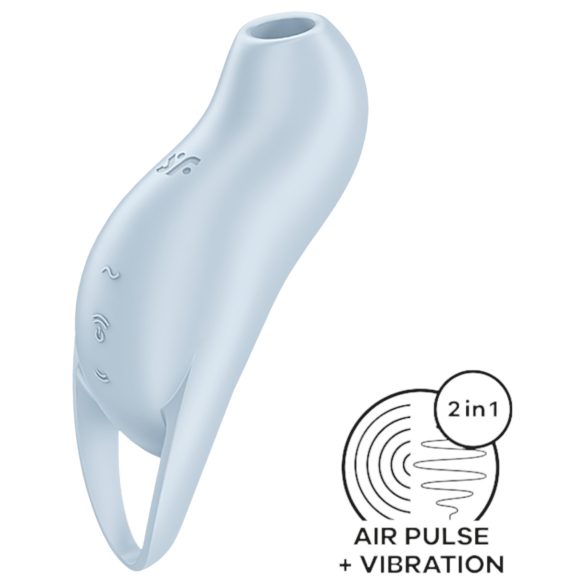 Satisfyer - luchtdruk clitorisstimulator - blauw - Pocket Pro 1