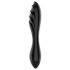 Satisfyer Dazzling Crystal 1 - dubbelzijdige glazen dildo (zwart)