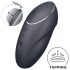 Satisfyer Tap & Climax 1 - 2in1 clitorisvibrator (zwart)