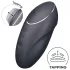 Satisfyer - 2-in-1 clitoris vibrator - Tap & Climax 1 - zwart