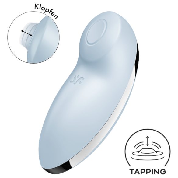Satisfyer Touch & Geniet 2in1 - Clitoris & Vibrator (Blauw)