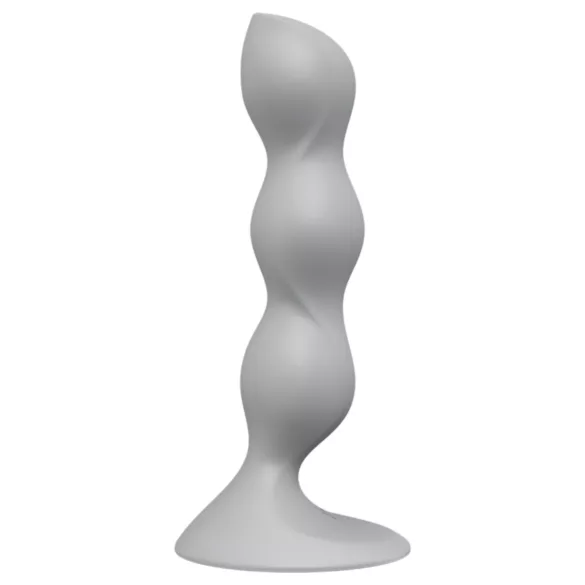 Satisfyer Triple Ball-R - dildo met kralen - grijs