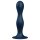 Satisfyer Double Ball-R - gewicht dildo - siliconen - blauw