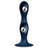 Satisfyer Double Ball-R - gewicht dildo - siliconen - blauw