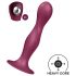 Satisfyer Double Ball-R - Zuignap gewicht dildo (rood)