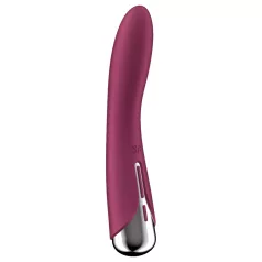   Satisfyer Spinning Vibe 1 - roterende G-spot vibrator met draaiende kop (rood)