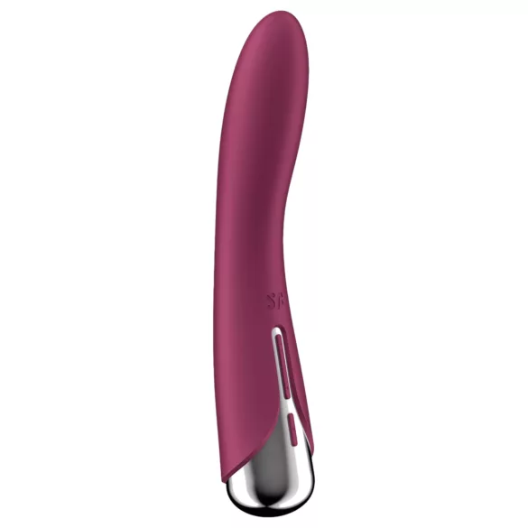 Satisfyer Spinning Vibe 1 - roterende G-spot vibrator met draaiende kop (rood)