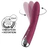 Satisfyer Spinning Vibe 1 - roterende G-spot vibrator met draaiende kop (rood)