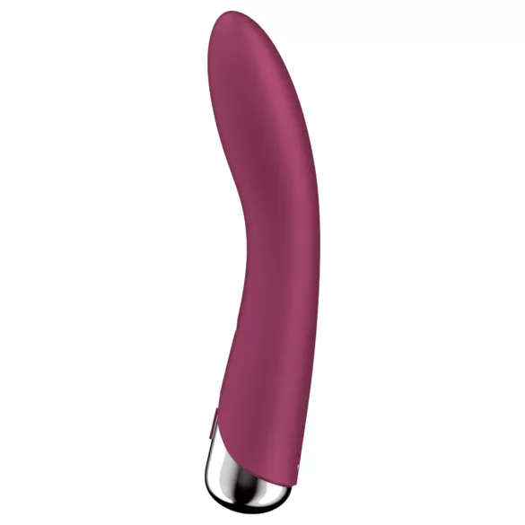 Satisfyer Spinning Vibe 1 - roterende G-spot vibrator met draaiende kop (rood)