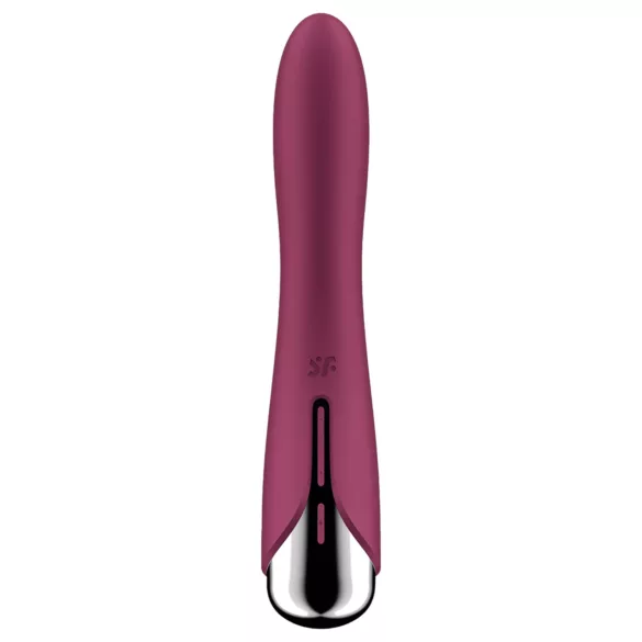 Satisfyer Spinning Vibe 1 - roterende G-spot vibrator met draaiende kop (rood)