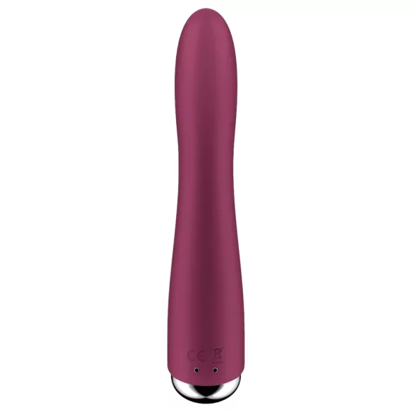 Satisfyer Spinning Vibe 1 - roterende G-spot vibrator met draaiende kop (rood)