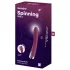 Satisfyer Spinning Vibe 1 - roterende G-spot vibrator met draaiende kop (rood)