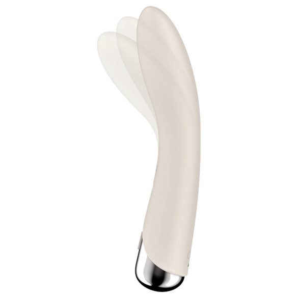 Satisfyer - G-spot vibrator met roterende kop - beige