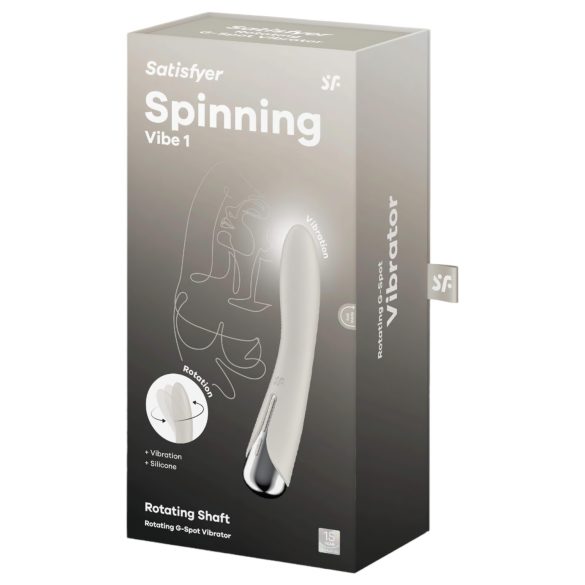 Satisfyer - G-spot vibrator met roterende kop - beige