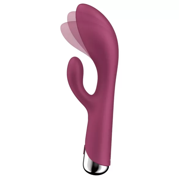 Satisfyer Spinning Rabbit 1 - roterende clitorisstimulator vibrator (rood)