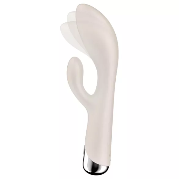 Satisfyer Spinning Rabbit 1 - roterende vibrator met clitorisstimulator (beige)