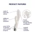 Satisfyer Spinning Rabbit 1 - roterende vibrator met clitorisstimulator (beige)