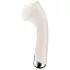 Satisfyer - G-spot vibrator met roterende kop - siliconen - beige