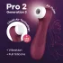Satisfyer Pro 2 Gen3 - oplaadbare clitorisstimulator met luchtdrukgolven (rood)