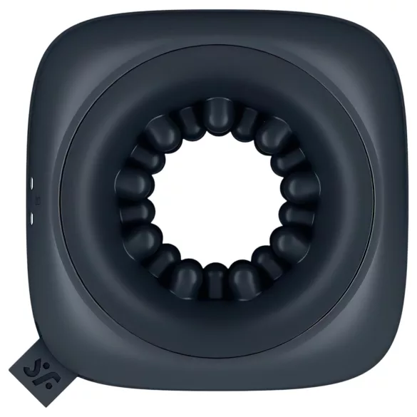Satisfyer Ring Stroker - oplaadbare, vibrerende masturbator (zwart)