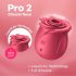 Satisfyer Pro 2 Rose Classic - luchtdruk clitoris stimulator (rood)