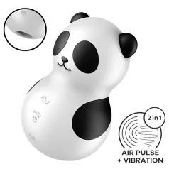   Satisfyer Pocket Panda - luchtdruk clitorisstimulator (zwart)