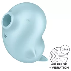   Satisfyer Sassy Seal - luchtdruk clitorisstimulator - turquoise