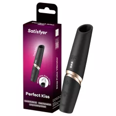 Satisfyer - Lippenstift vibrator - zwart
