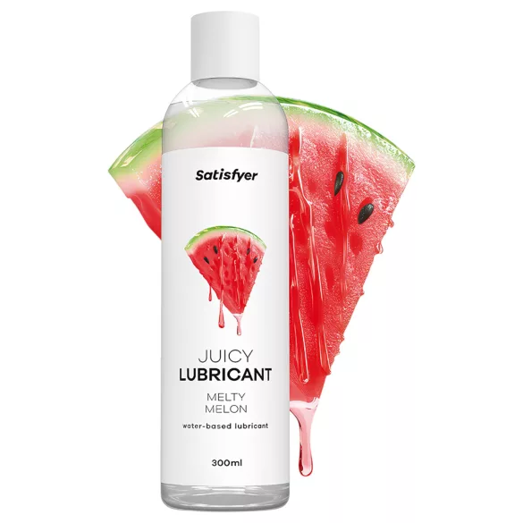 Satisfyer - glijmiddel met smaak - watermeloen - 300ml