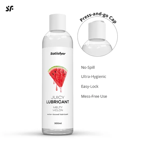 Satisfyer - glijmiddel met smaak - watermeloen - 300ml