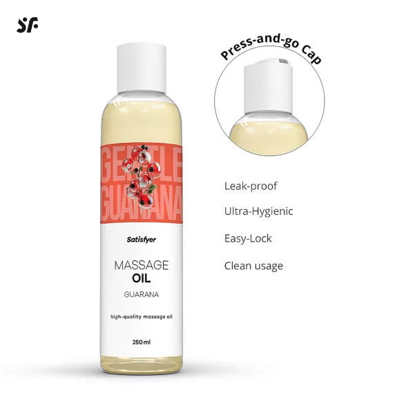Satisfyer - massageolie - guarana - 250ml