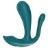 Satisfyer Top Secret+ - draagbare tril vibrator met 3 armen - groen