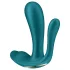 Satisfyer Top Secret+ - draagbare tril vibrator met 3 armen - groen