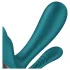 Satisfyer Top Secret+ - draagbare tril vibrator met 3 armen - groen