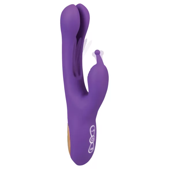 EIS - vibrator met beweegbare tong - clitorisstimulator arm - paars