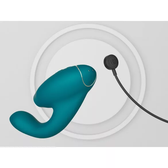 Womanizer DUO 2 - clitoriszuigende rabbit-vibrator (petrol)