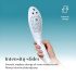 Womanizer Wave - massage-douchekop (wit)