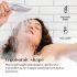 Womanizer Wave - massagedouchekop (chroom)