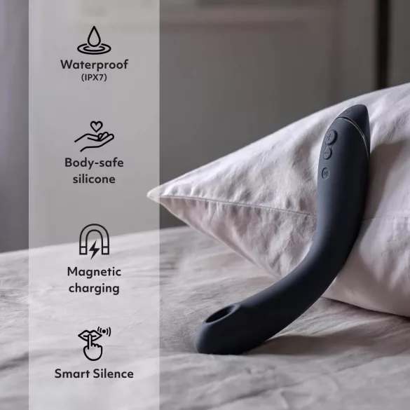 Womanizer OG - luchtdruk vibrator en G-spot vibrator - oplaadbaar - zwart