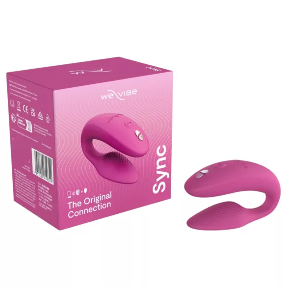 We-Vibe Sync - App- en afstandsbedienbare koppelkoppelvibrator (roze)