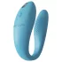 We-Vibe Sync Go - App-gestuurde koppelsvibrator (turkoois)