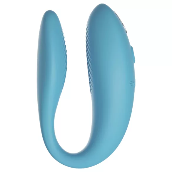 We-Vibe Sync Go - App-gestuurde koppelsvibrator (turkoois)