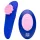 ROMP Party - draagbare vibrerende slip met afstandsbediening (paars)