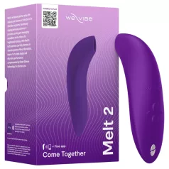   We-Vibe Melt 2 - App-gestuurde luchtdruk clitorisstimulator (paars)