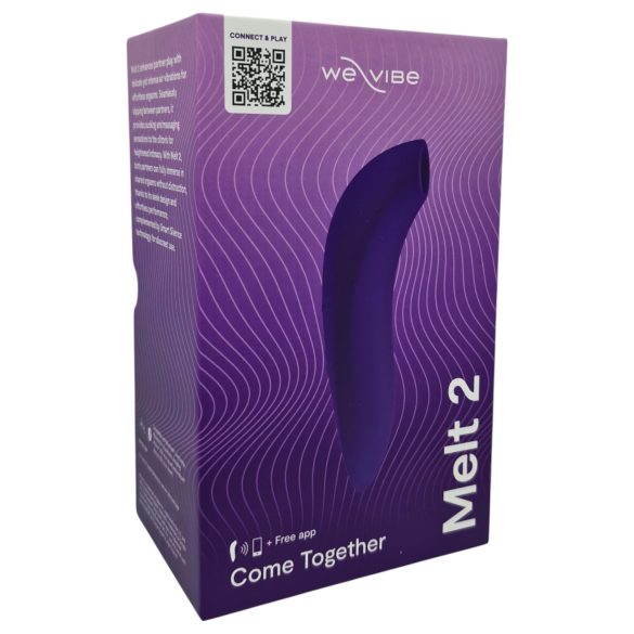 We-Vibe Melt 2 - slimme luchtdruk clitorisstimulatie (paars)