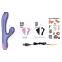 ROMP Pulse - G-spot vibrator met luchtdruk clitorisstimulator - paars